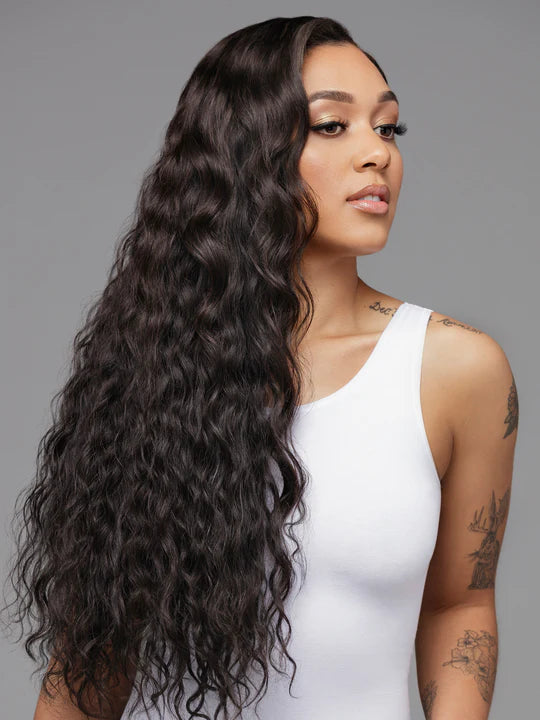 Transparent Lace 13x4 Frontal Wig Body Wave Ombre Highlight